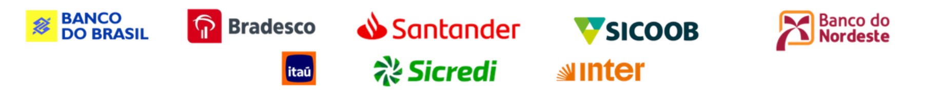 Bancos homologados pelo Concilia Pix